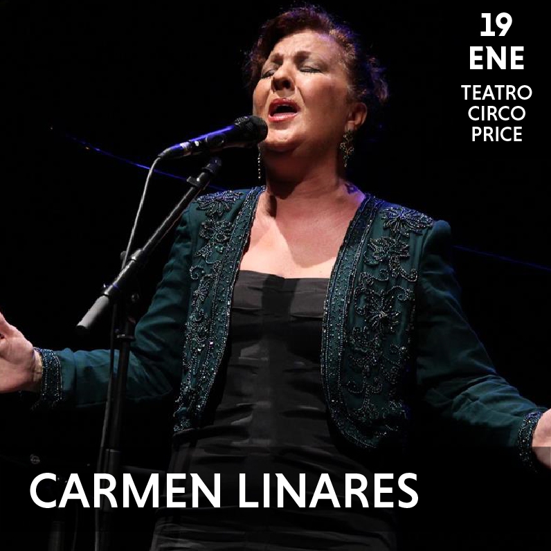 Concierto Carmen Linares Inverfest 19 Enero 2022 Teatro Circo Price artista invitado Joan Manuel Serrat